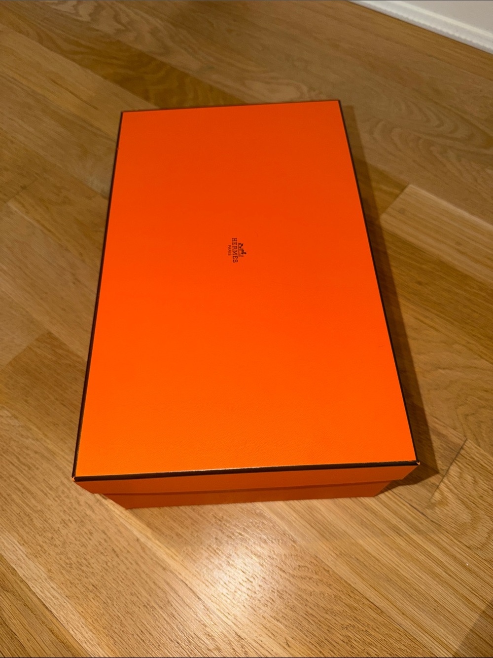 Hermes Orange Branded Storage Box